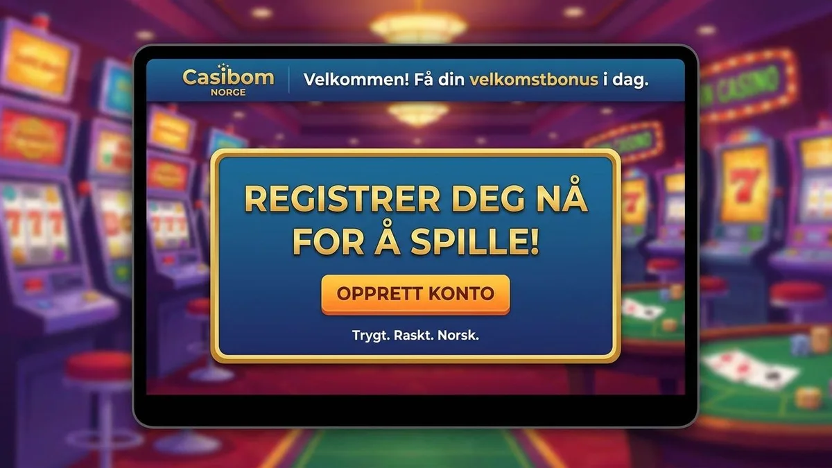 Registrer deg med bonus