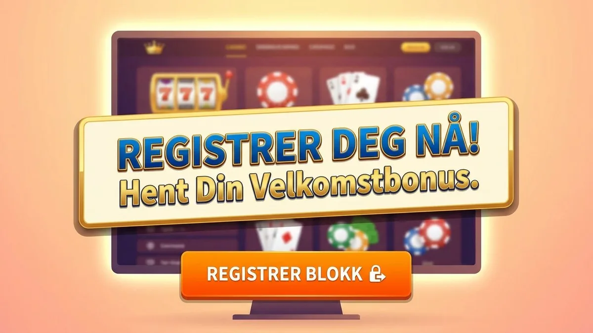 Registrer deg med bonus